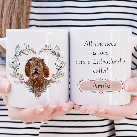 Love and a Labradoodle Mug