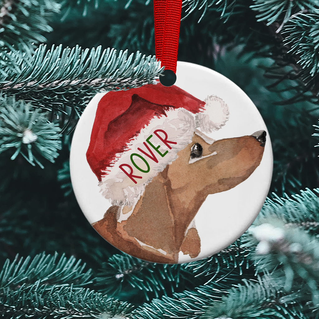 Dachshund Christmas Bauble