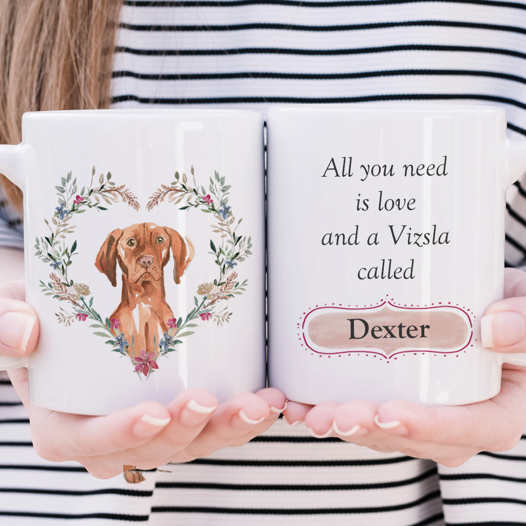 Love and a Vizsla Mug