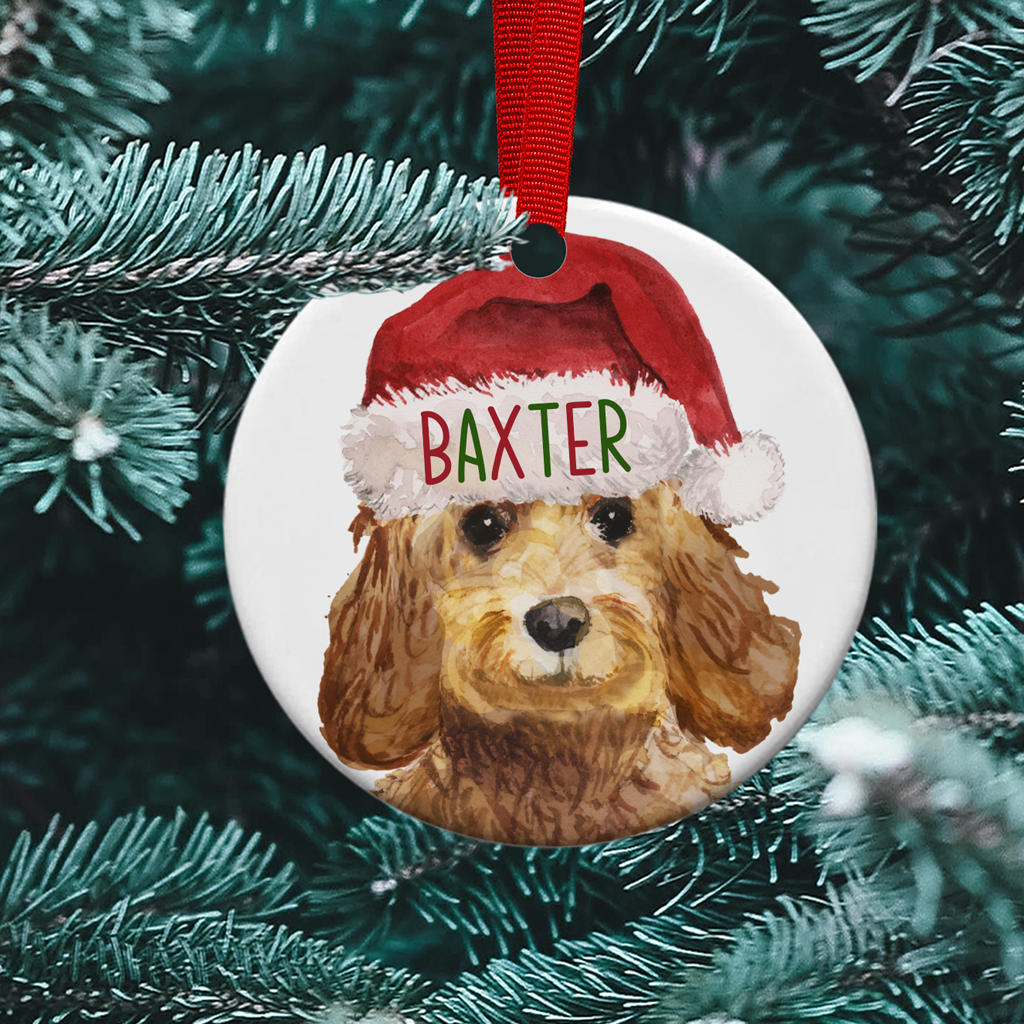 Cockapoo Christmas Bauble