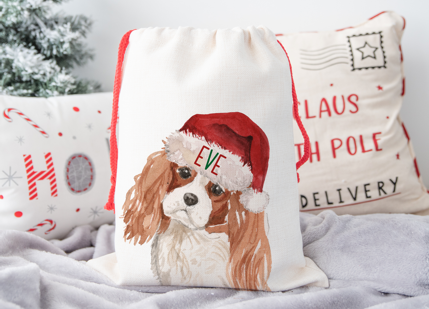 Personalised Cavalier Christmas Sack