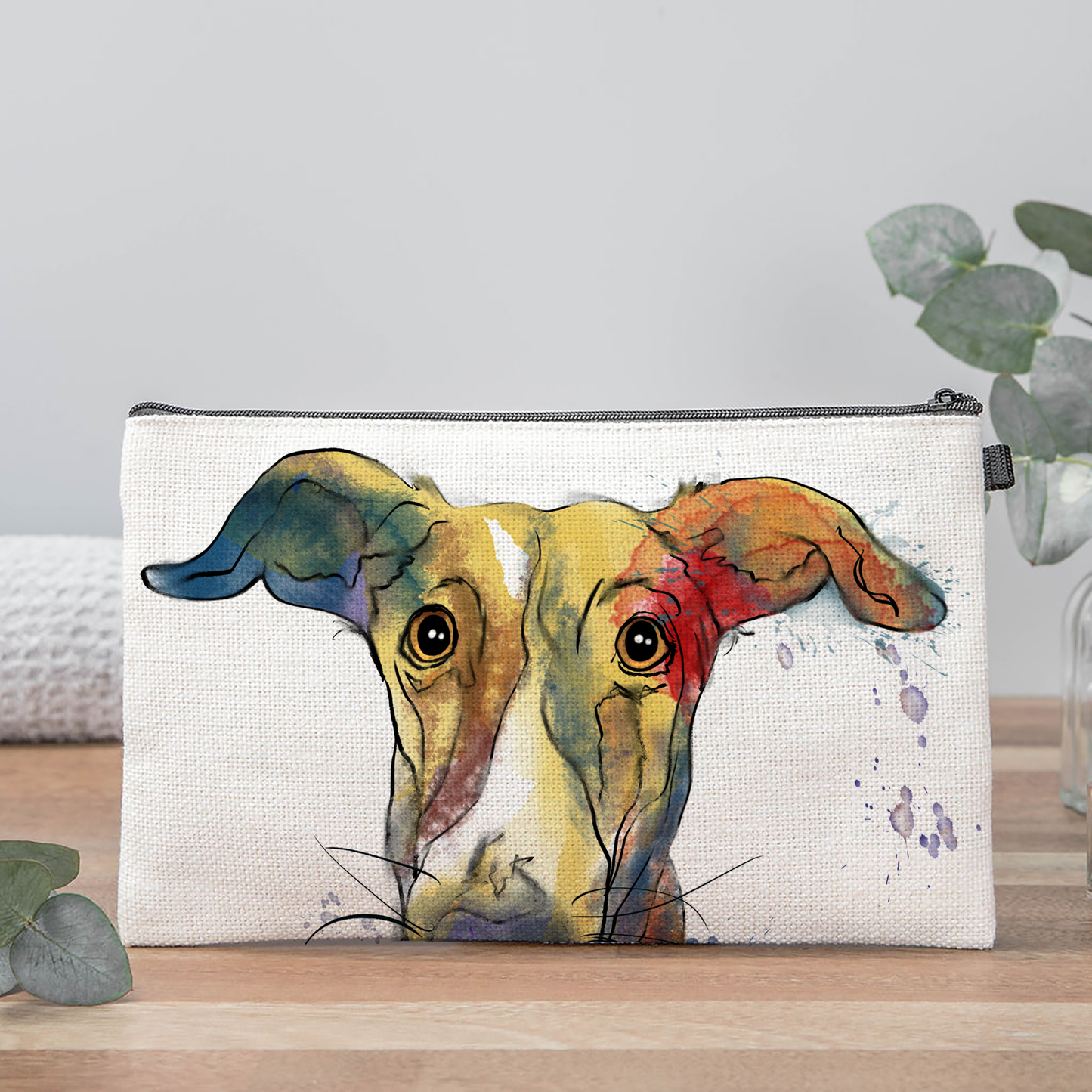 Greyhound Makeup Bag