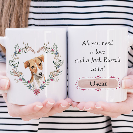 Love and a Jack Russell Mug