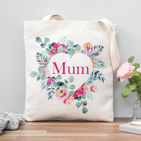 Floral Mum Tote Bag