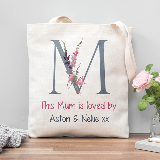 Mum Is Loved By Tote Bag