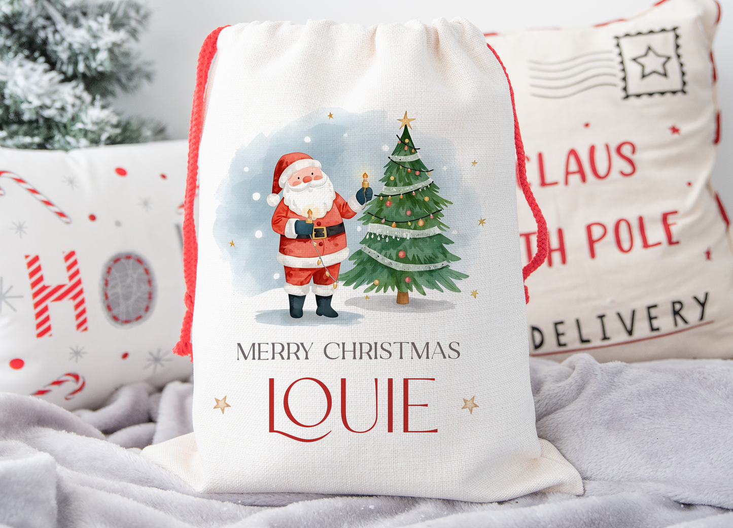 Personalised Santa Christmas Sack
