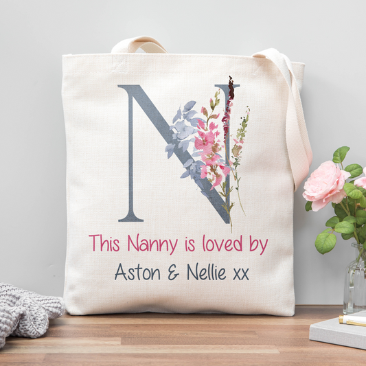 Nanny Is Loved By Tote Bag