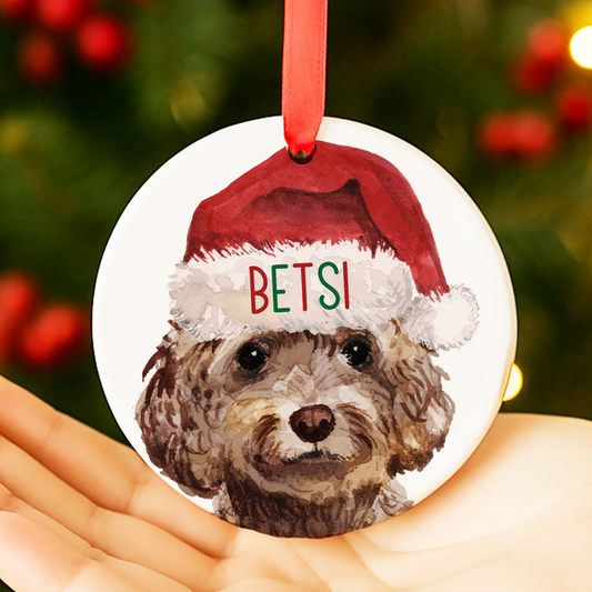 Cockapoo Christmas Decoration