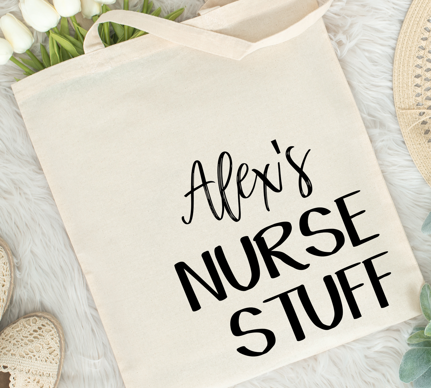 Nurse Stuff Tote Bag