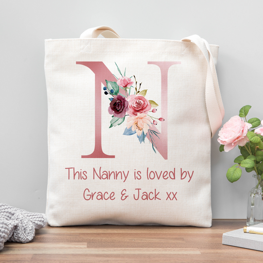 Nanny Is Loved By Tote Bag