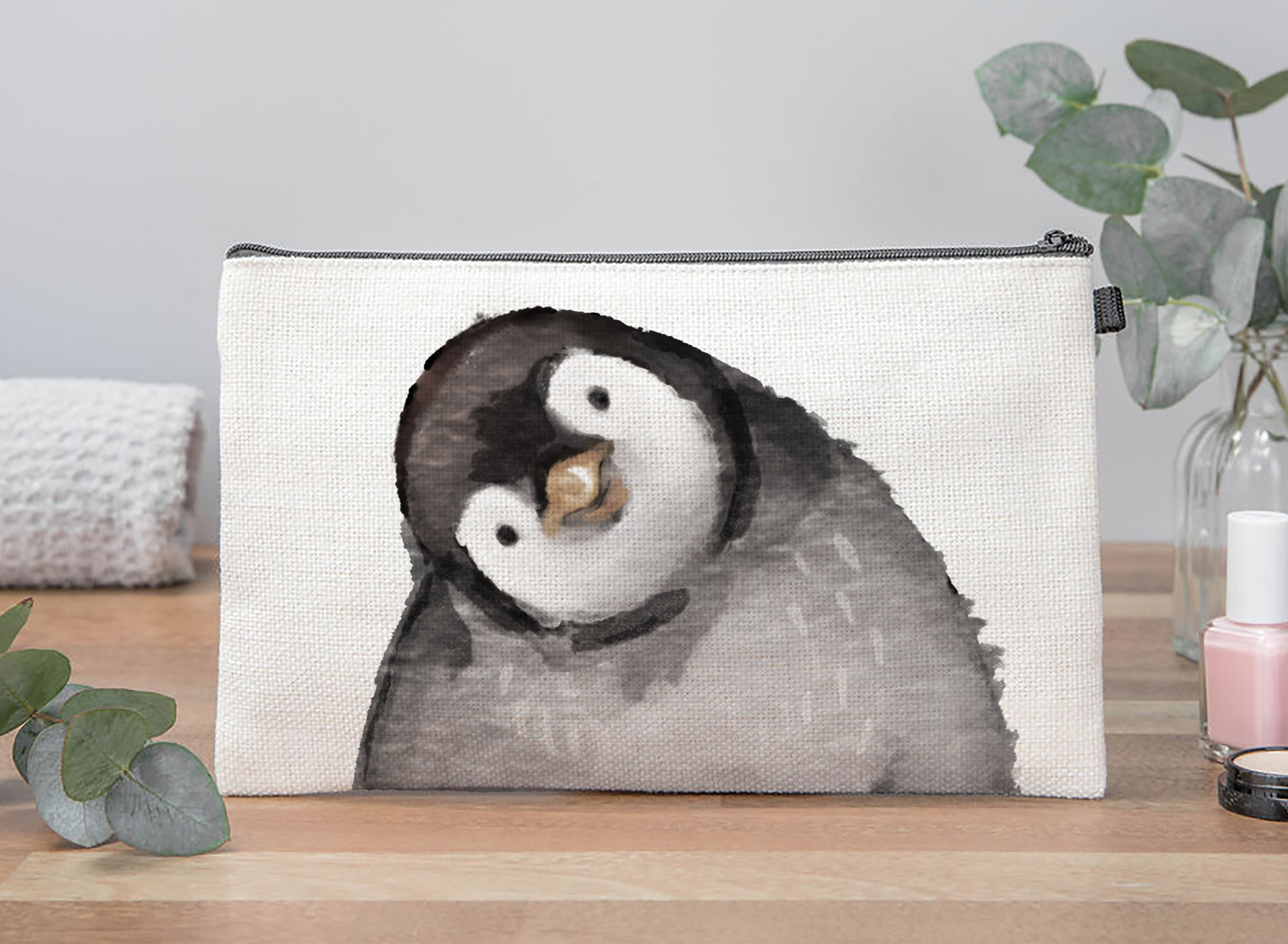 Penguin Makeup Bag