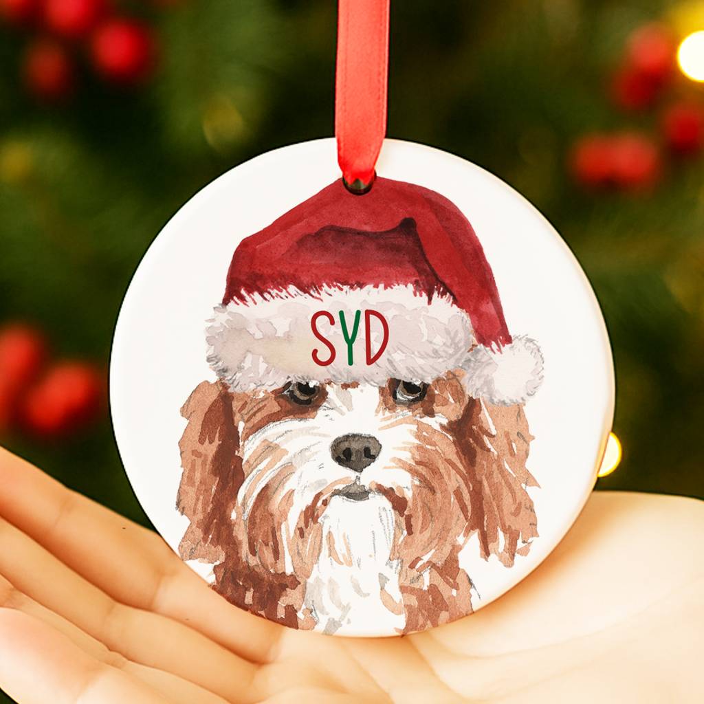 Cavapoo Christmas Decoration