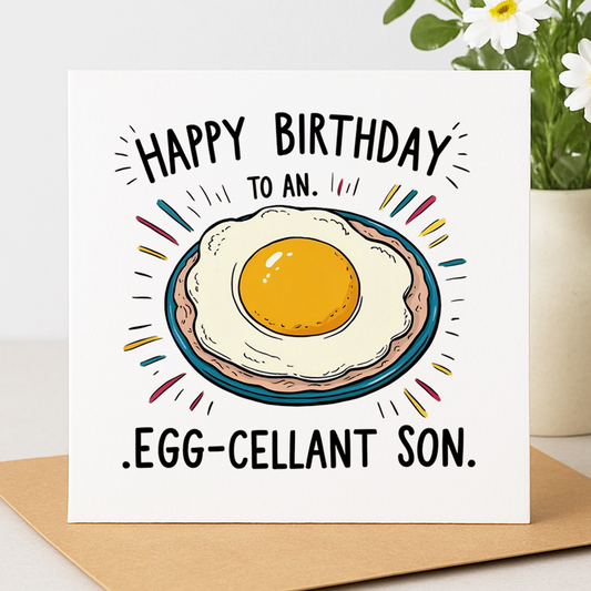 Egg-cellent Nephew Card