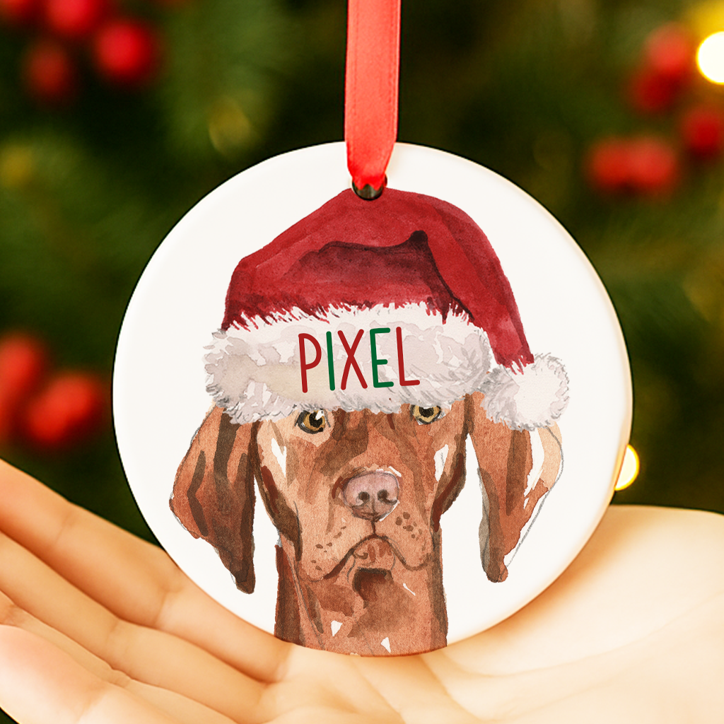 Vizsla Christmas Decoration