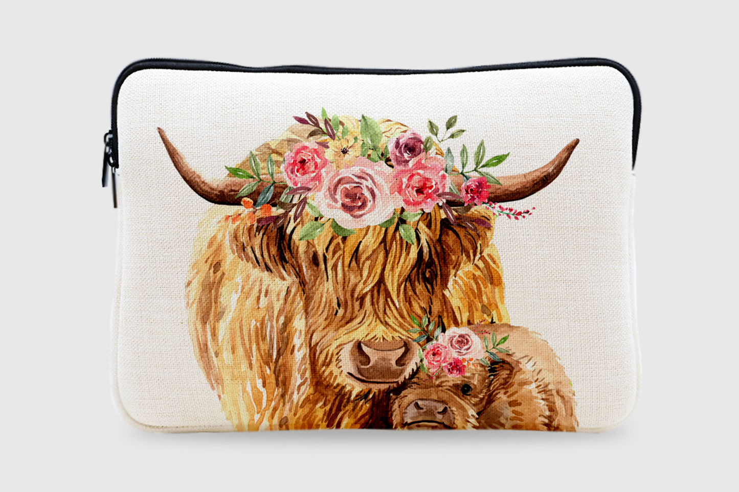 Highland Cows Laptop Bag