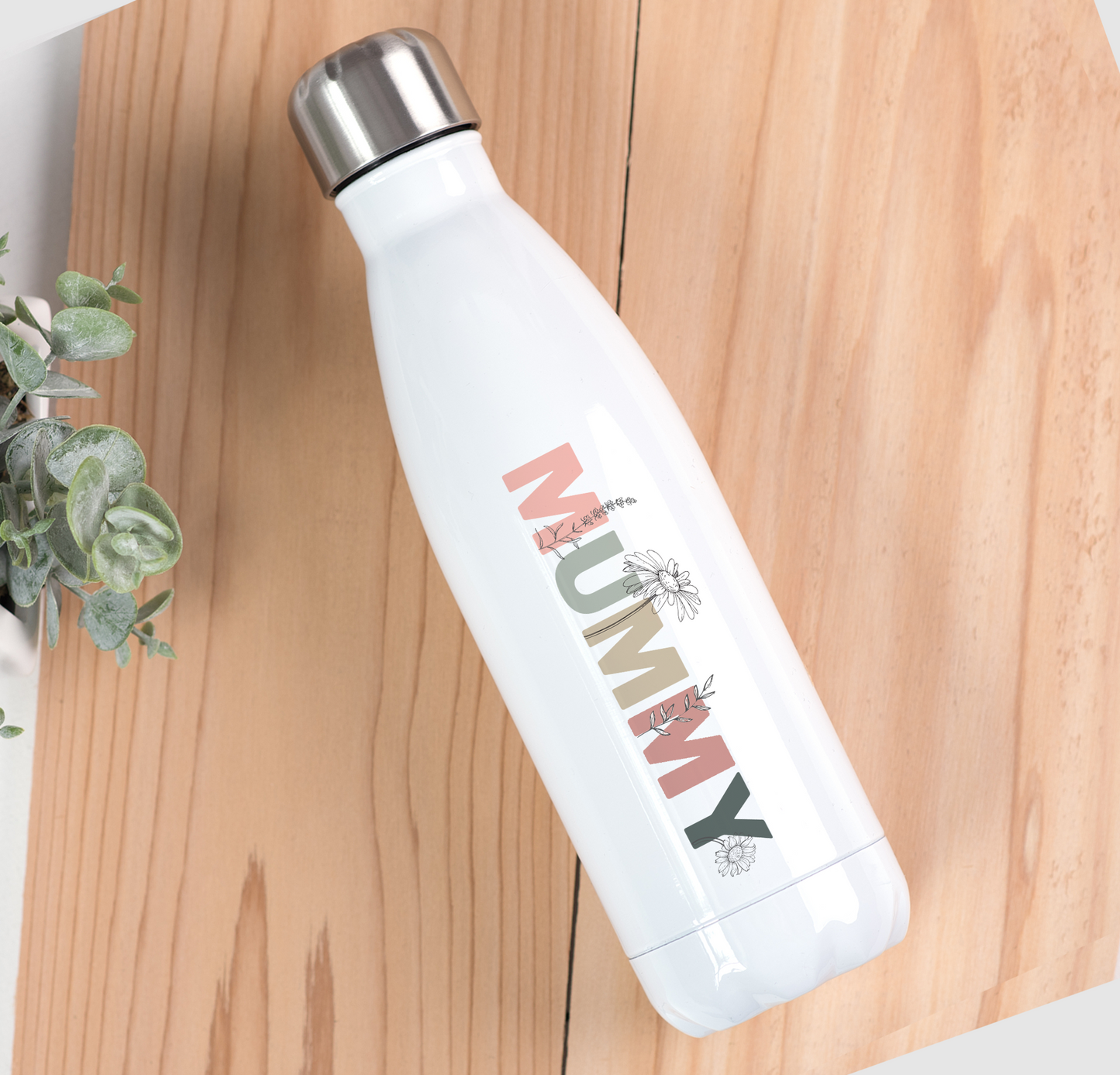 Floral Mummy Drinks Bottle