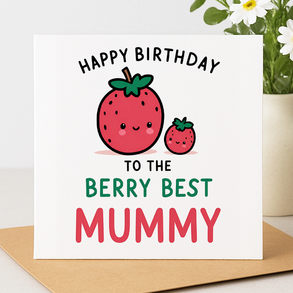 Berry Best Mummy Birthday Card