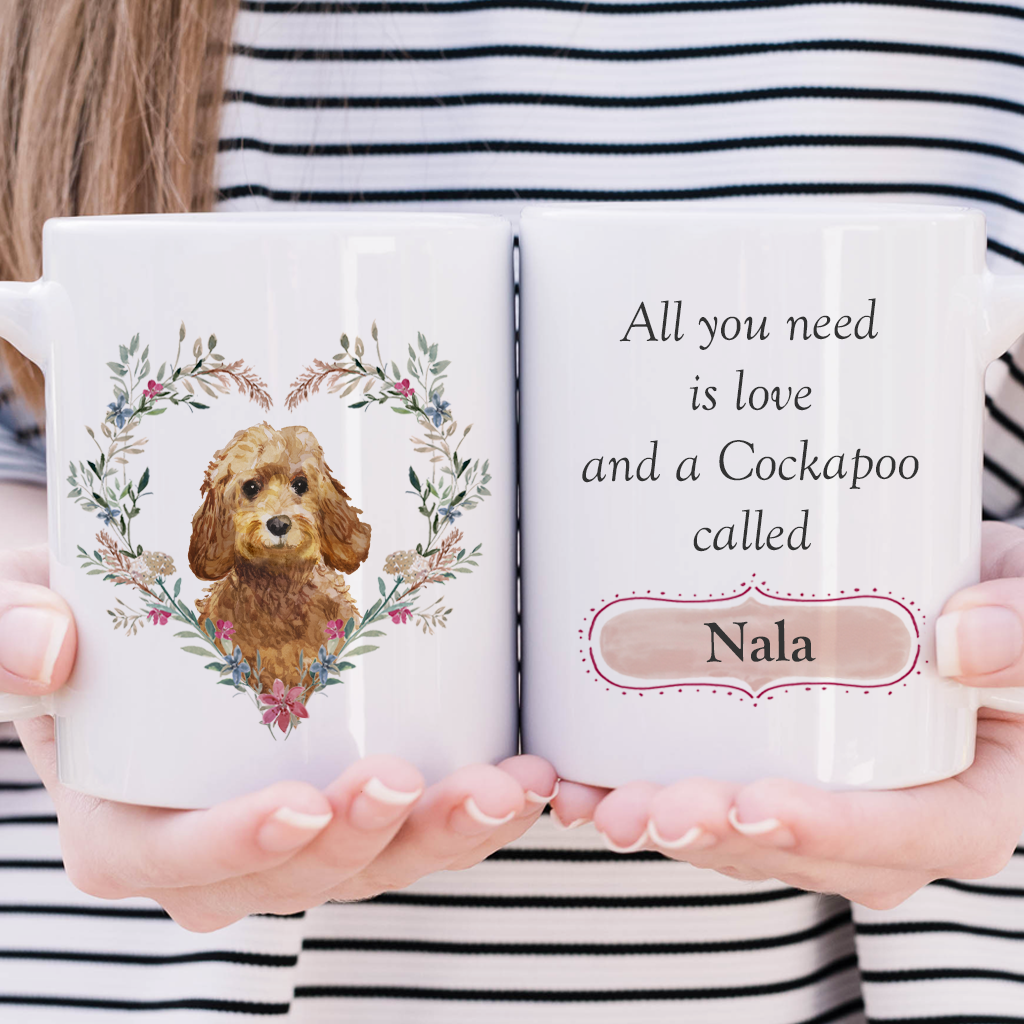 Love and a Cockapoo Mug