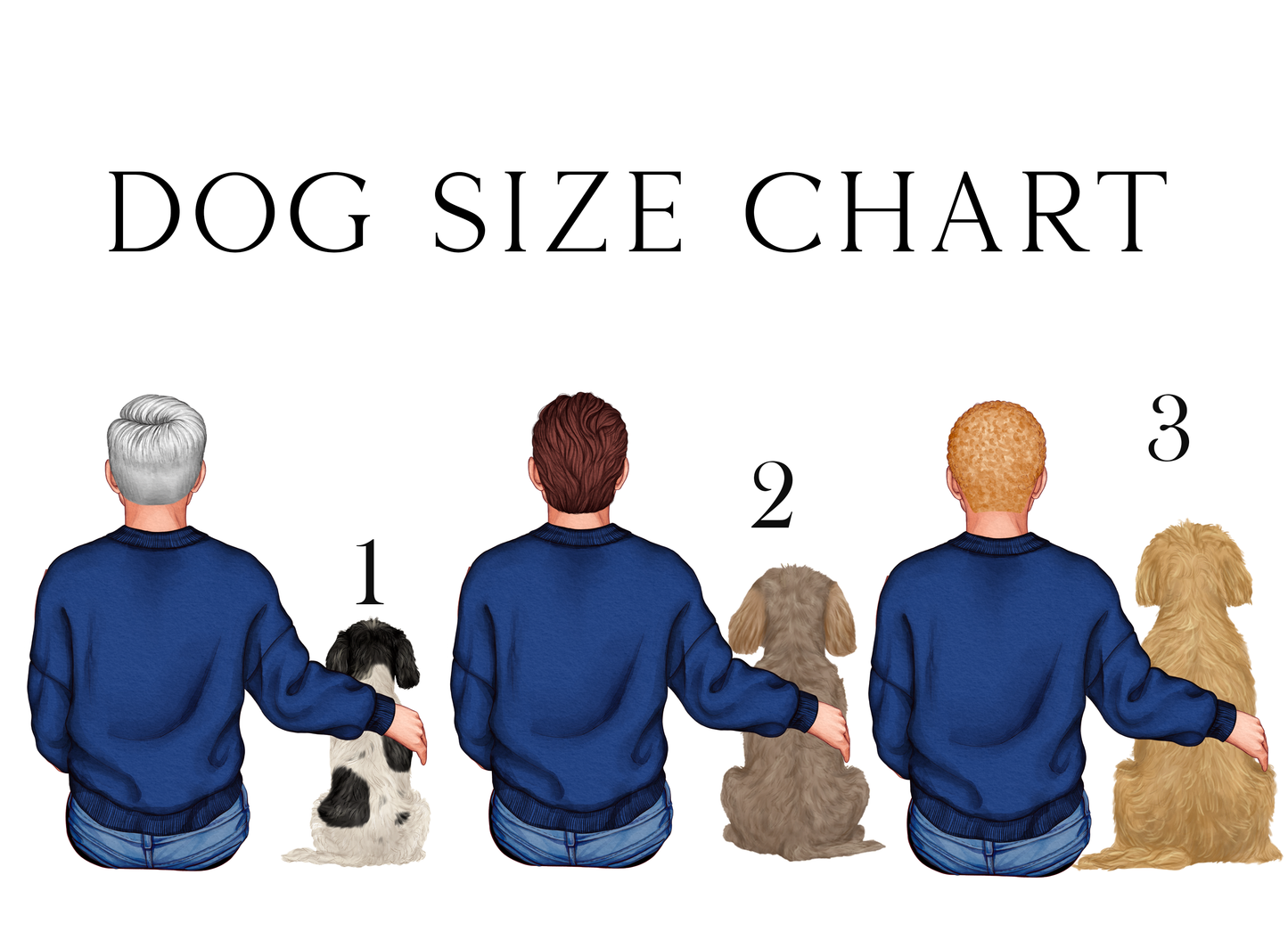 Customisable Dad, child and pet Cushion