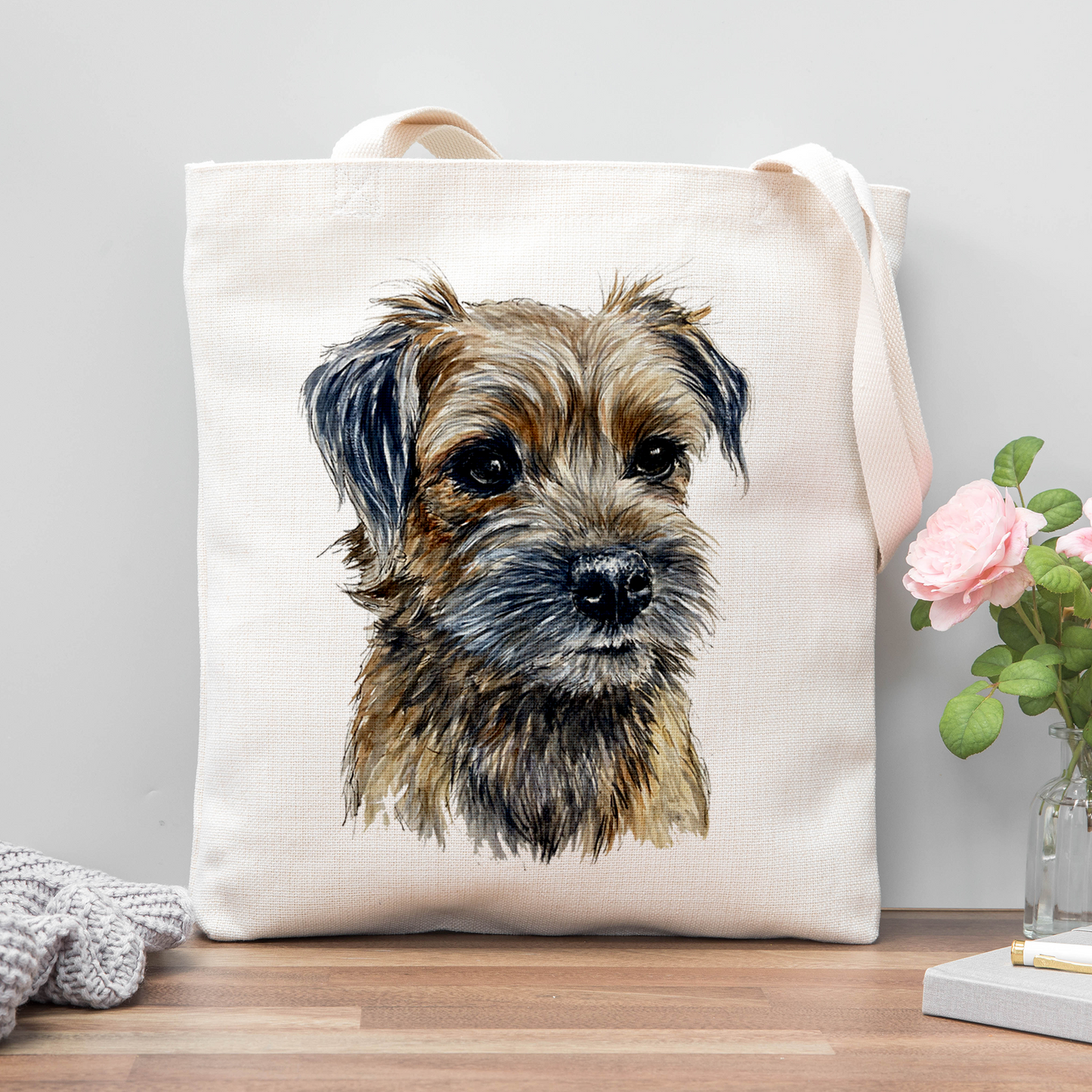 Borde Terrier Tote Bag