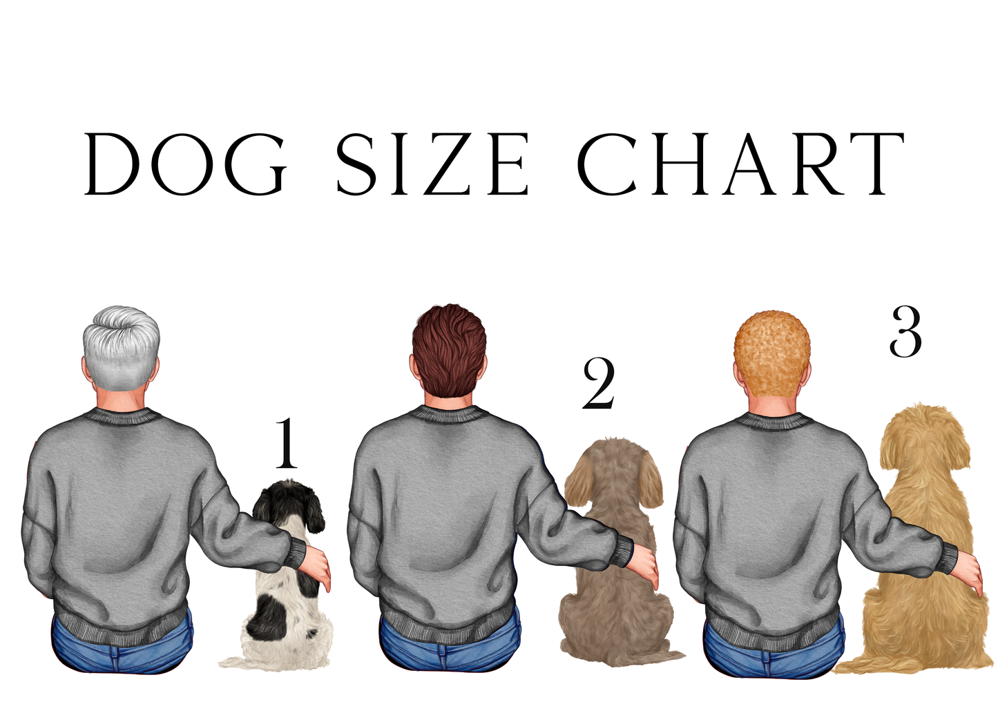 Customisable Grandad, child and pet Cushion