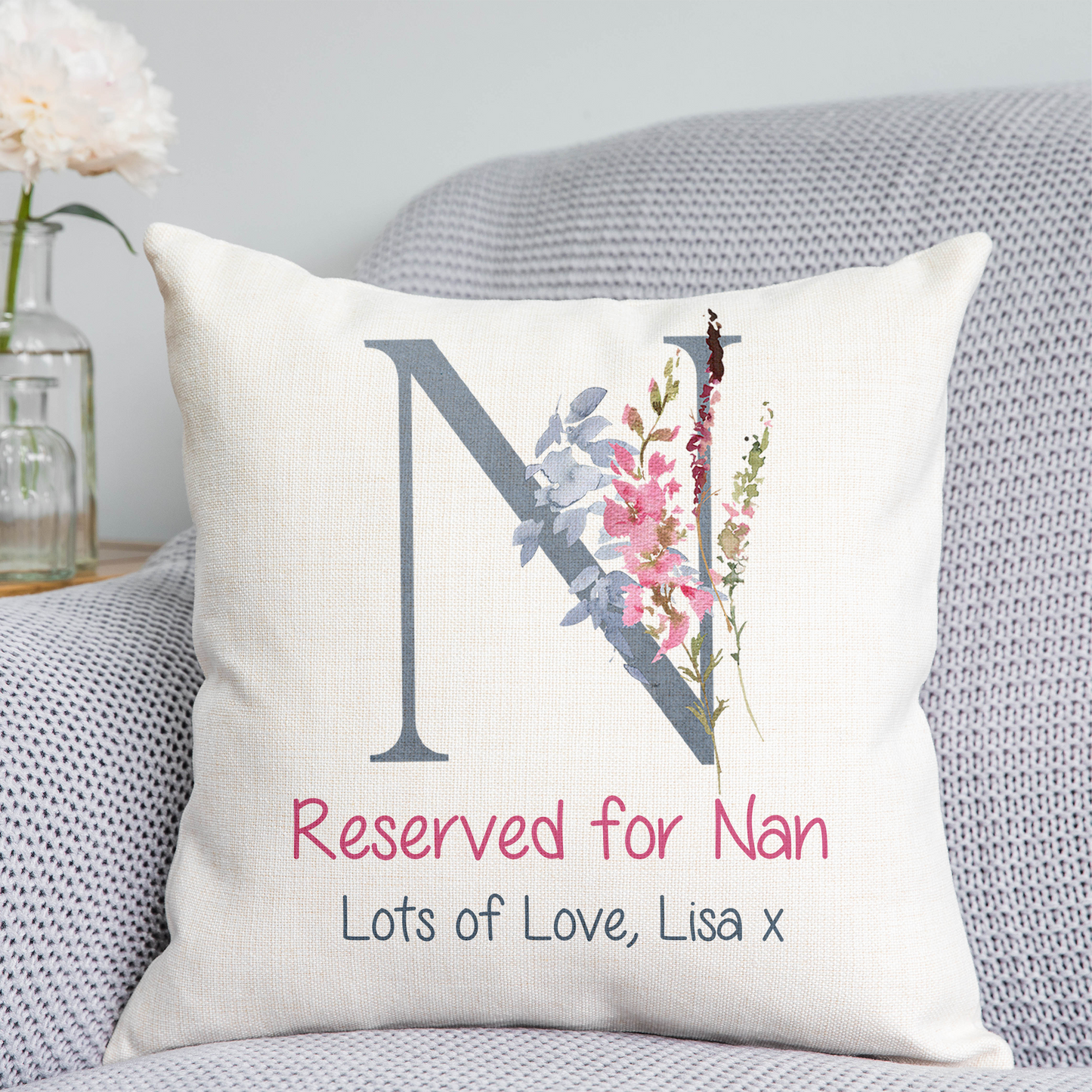 Reserved For Nanny Cushion