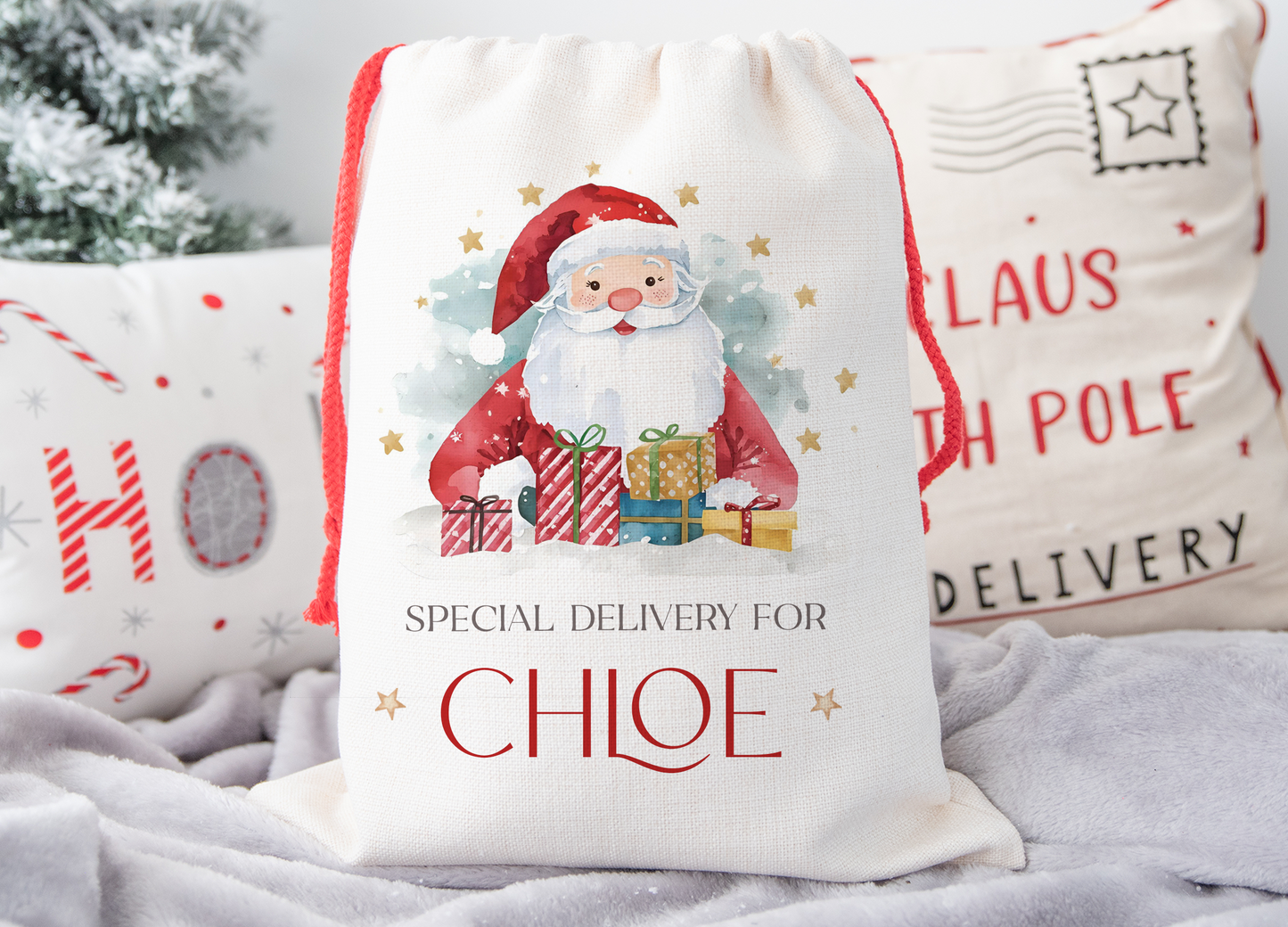 Personalised Santa Christmas Sack