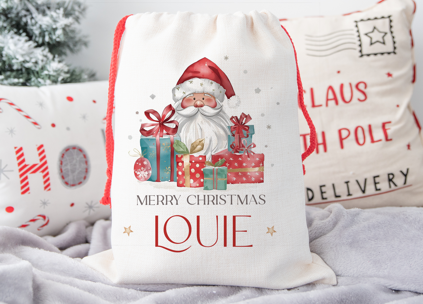Personalised Santa Christmas Sack