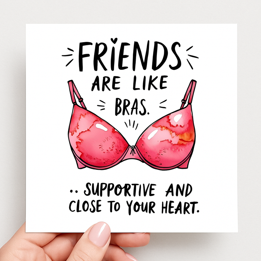 Funny Best Friend Card