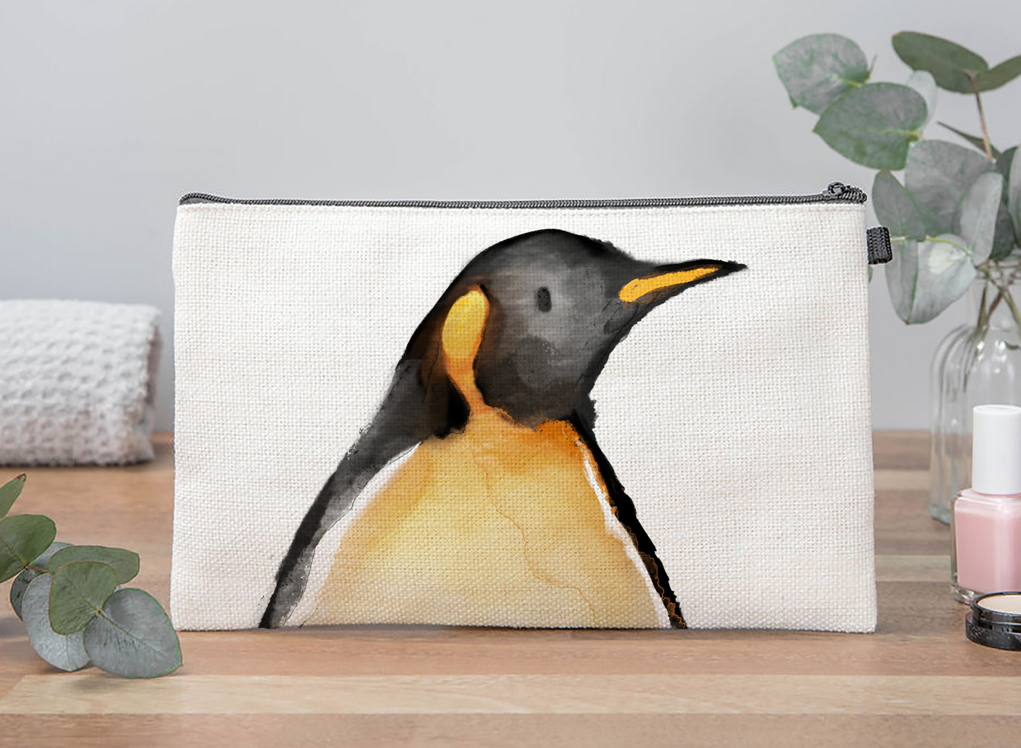 Penguin Makeup Bag