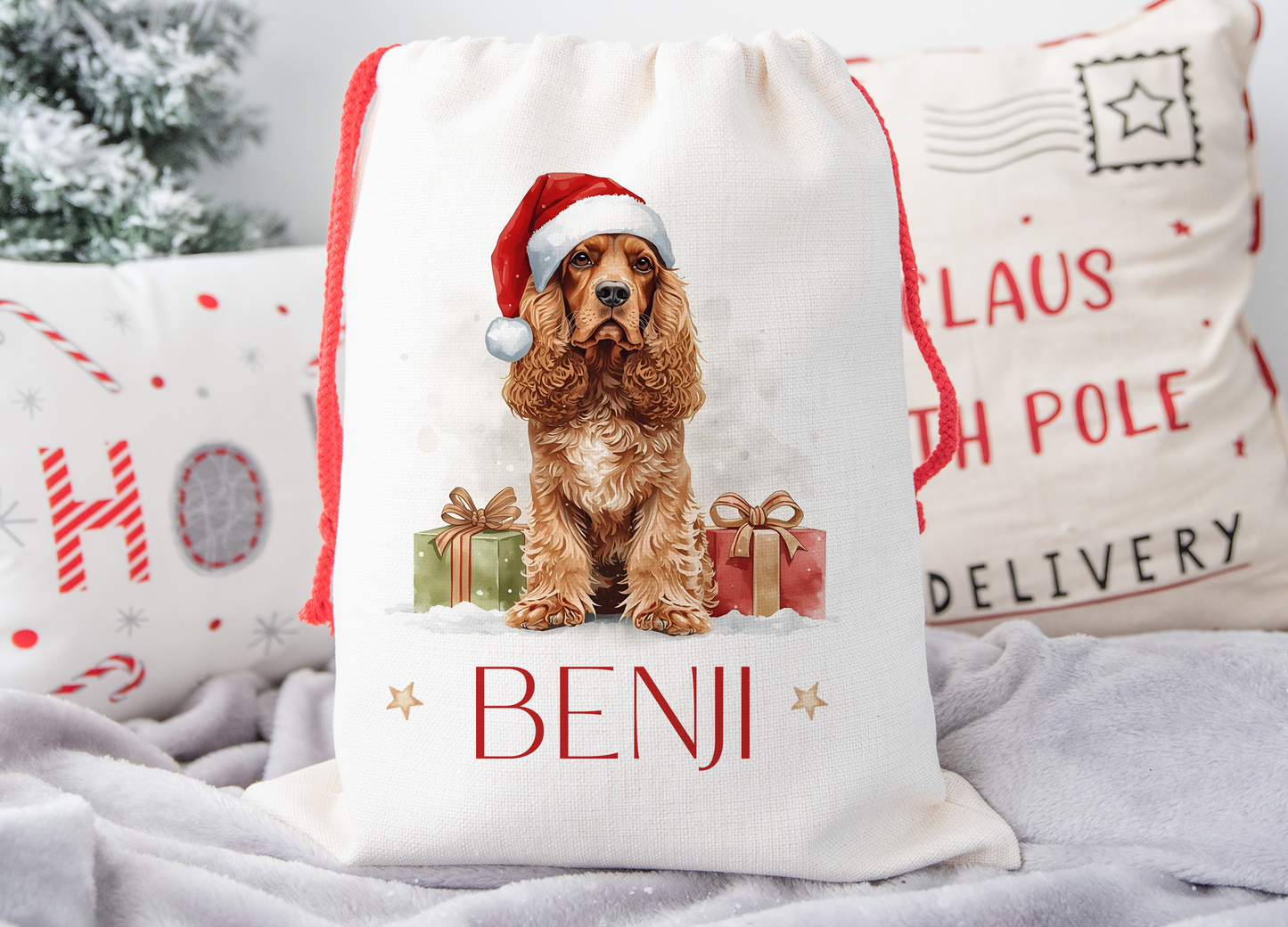 Spaniel Christmas Sack (Copy)