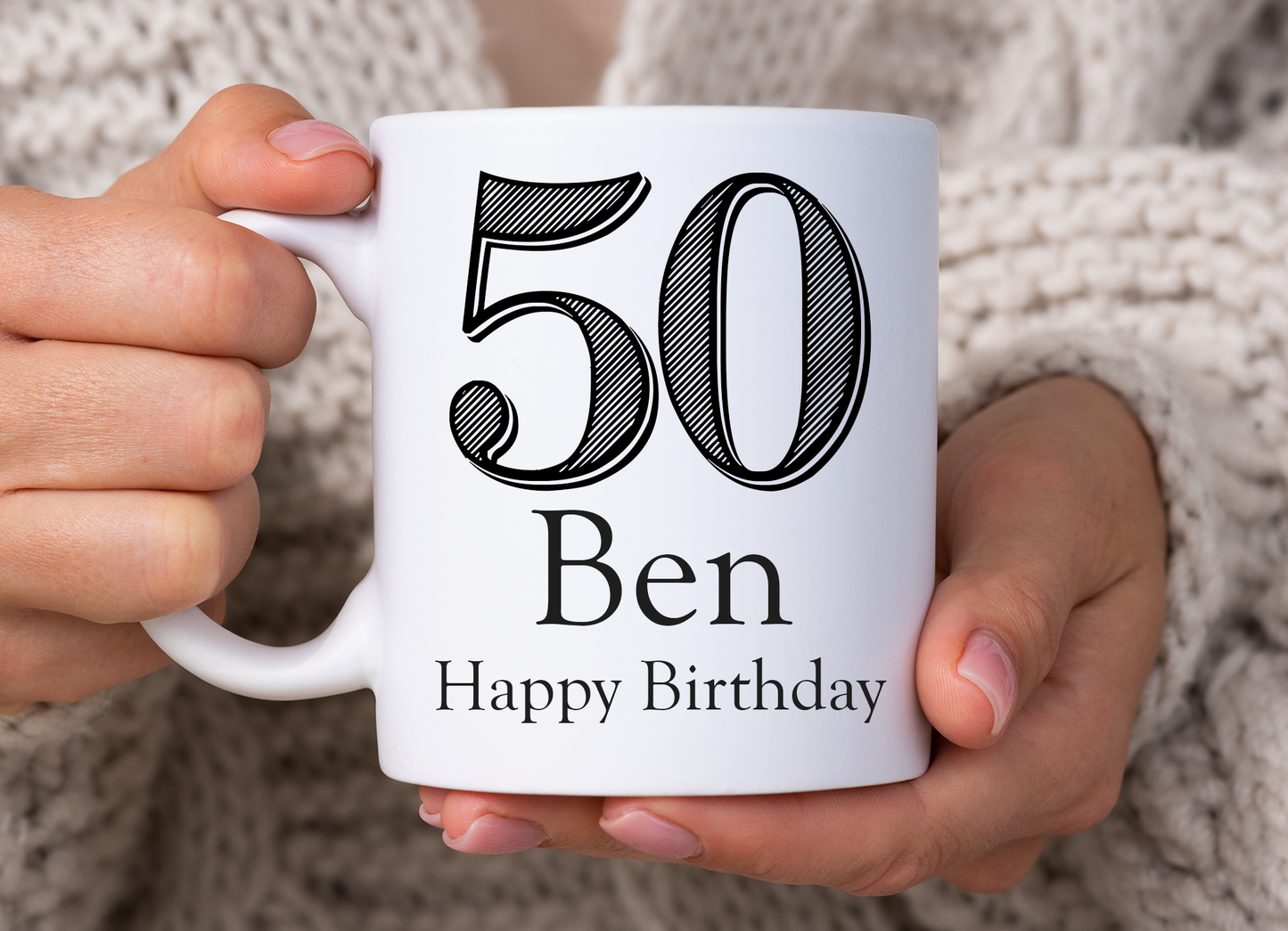 50th Birthday Mug