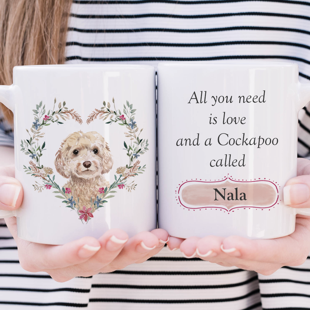 Love and a Cockapoo Mug