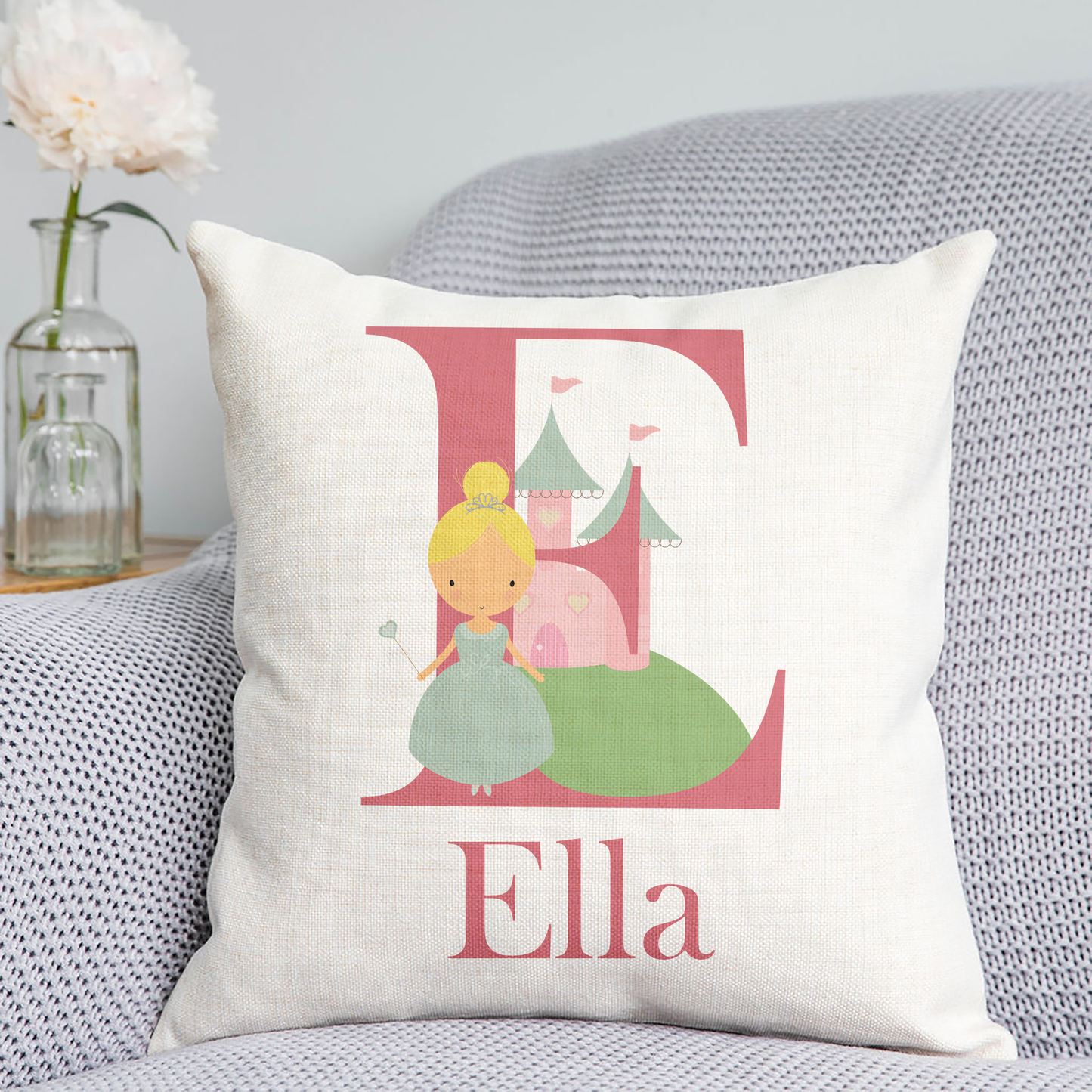 Princess Initial Cushion