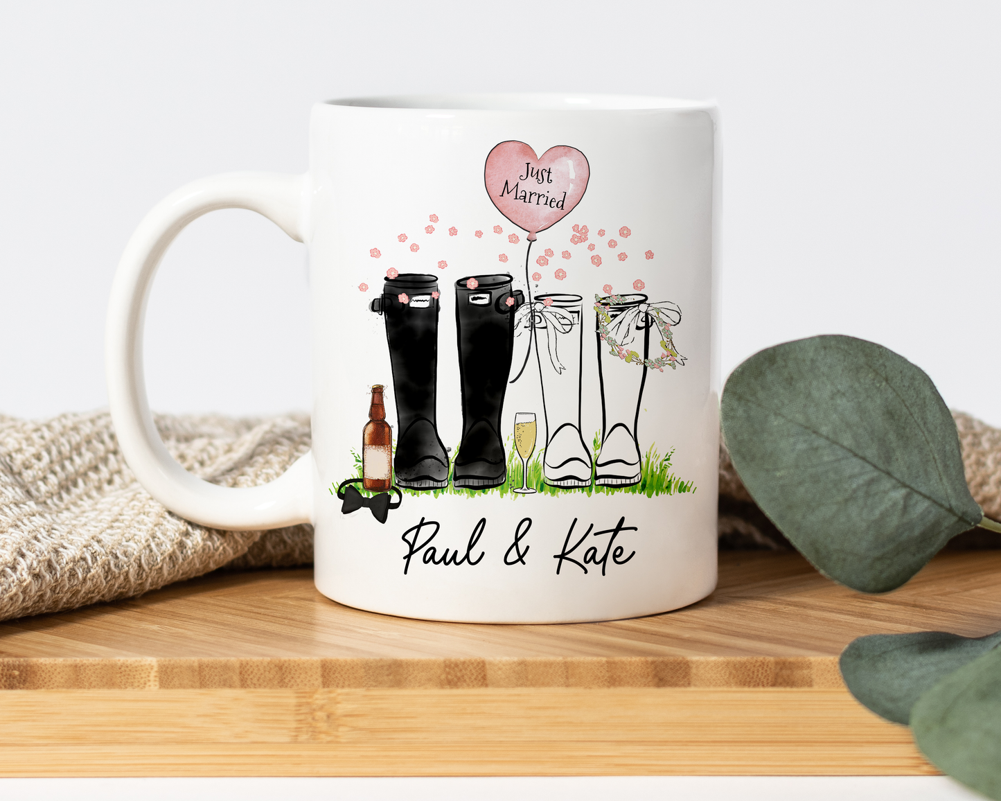 Personalised Wedding Mug