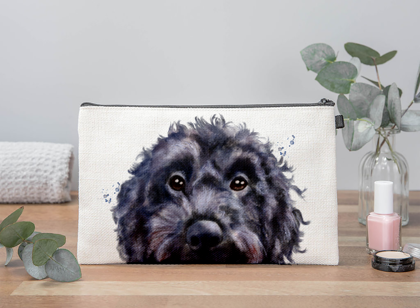 Cockapoo Makeup Bag