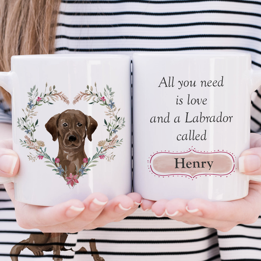 Love and a Labrador Mug