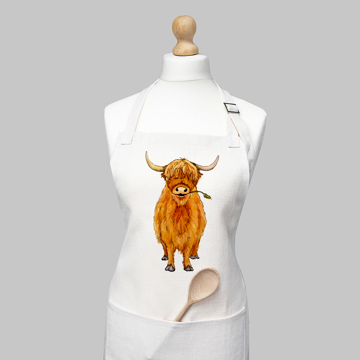 Highland Cow Apron